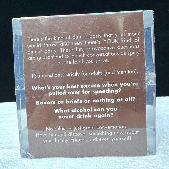 Table Topics - Not Your Mom's Dinner Party - Picture 2 of 3